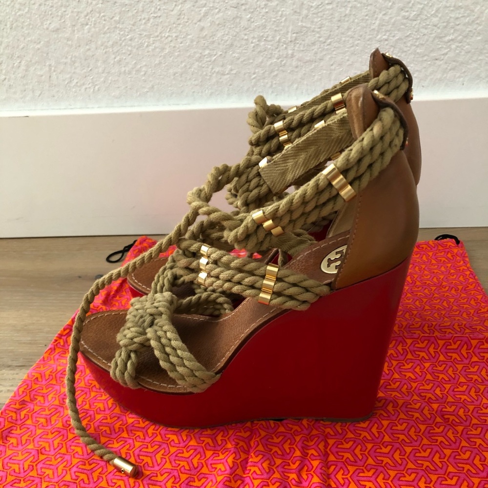 Tory Burch Wedge Sandals